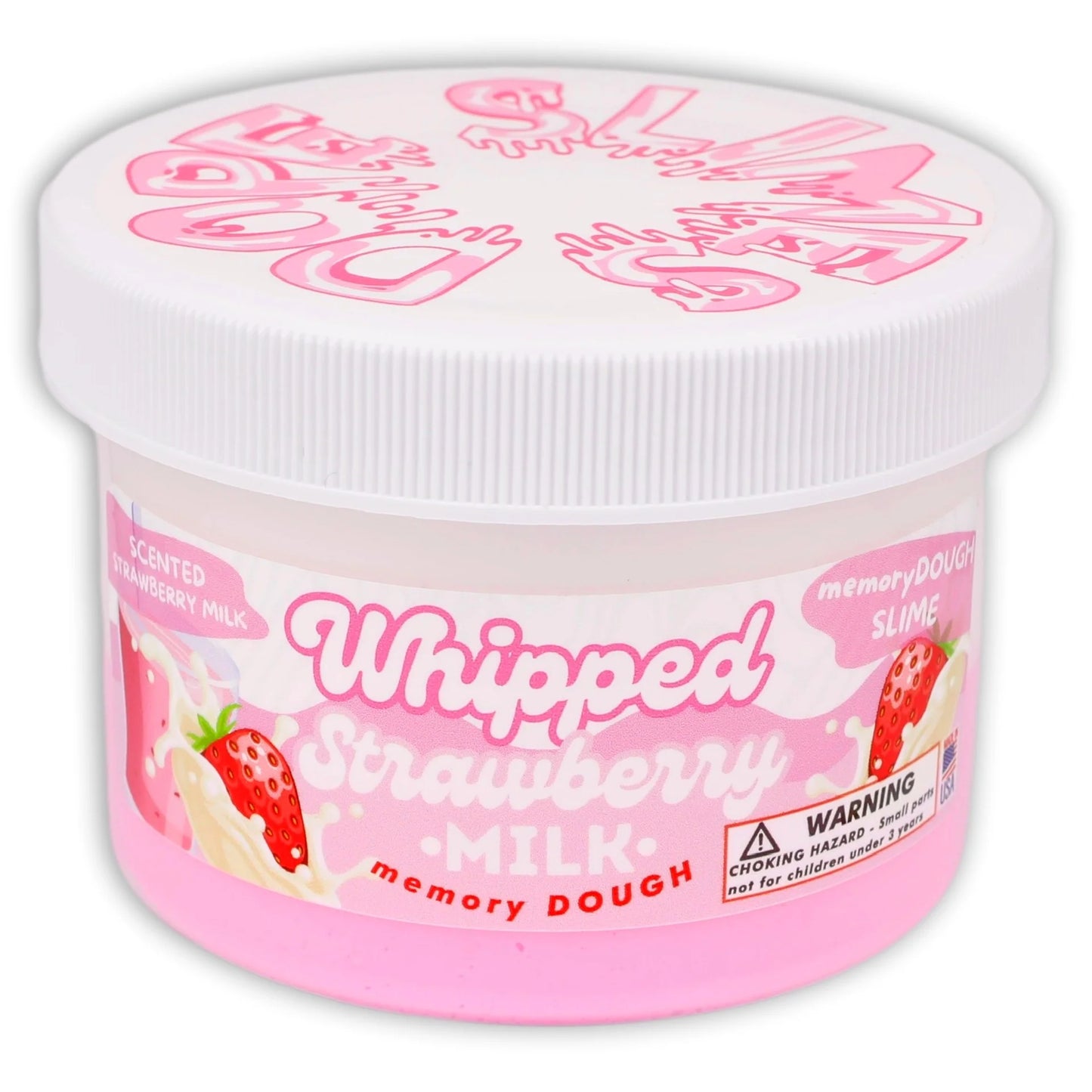 Whipped Strawberry Milk | Dope Slime