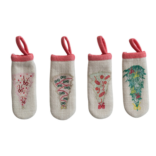 Christmas Tree Printed Pot Handle Cover | 4 Styles