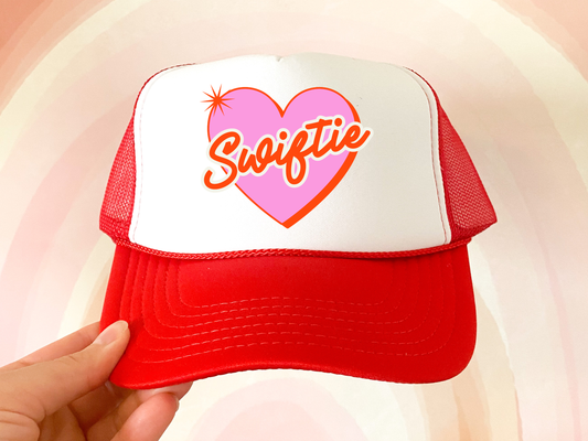 Swiftie Heart Trucker Hat