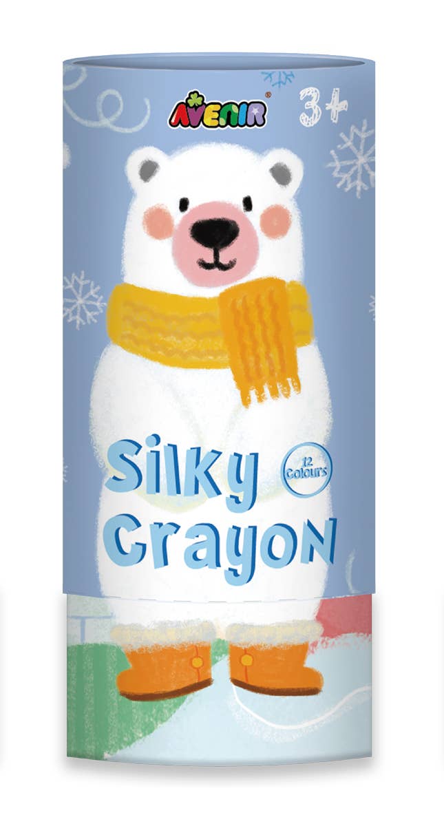 Silky Crayons - Polar Bear