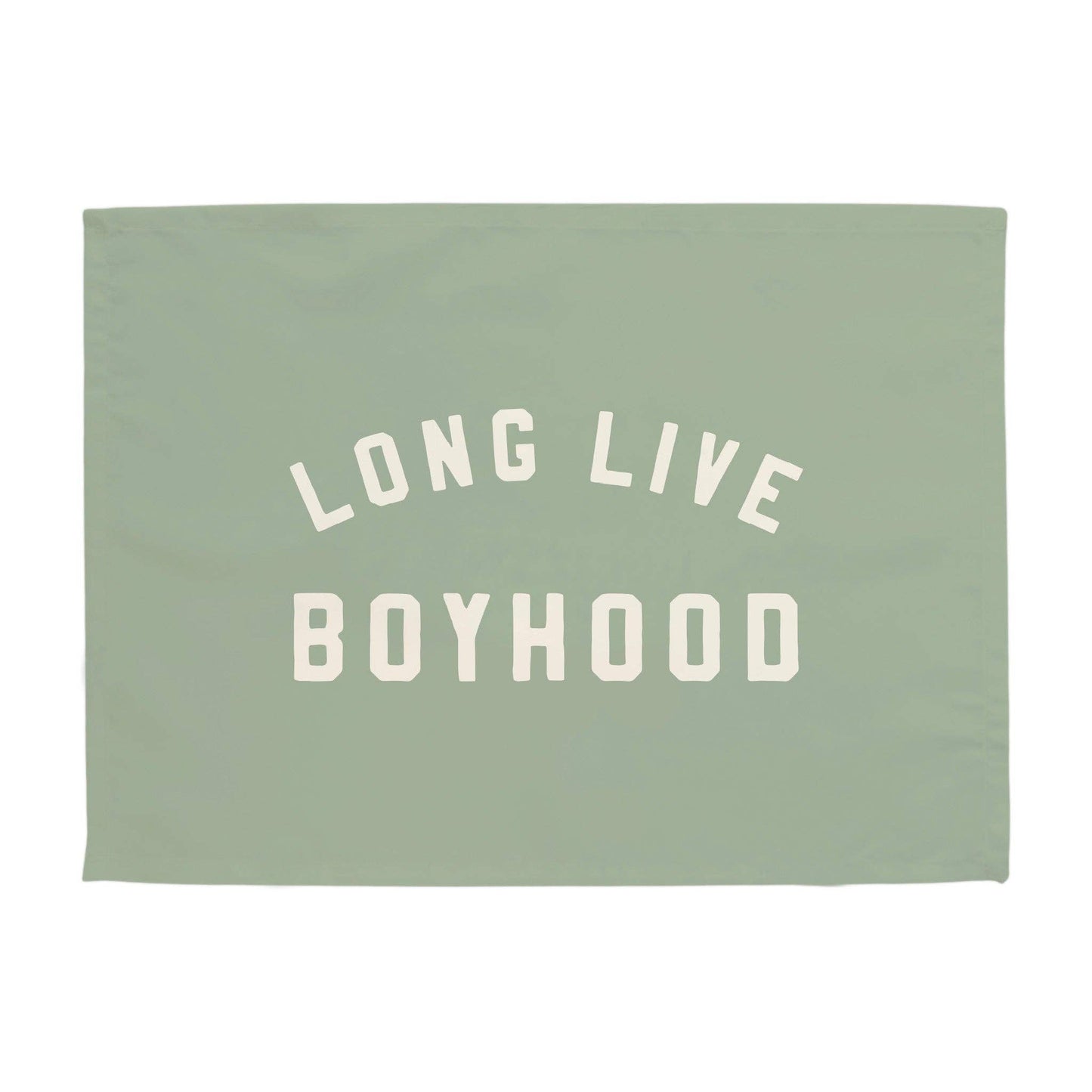 Sage | Long Live Boyhood Banner |  Mini 13x17"