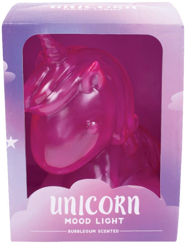 Unicorn Pink Jelly Mood Light |  Bubblegum Scented